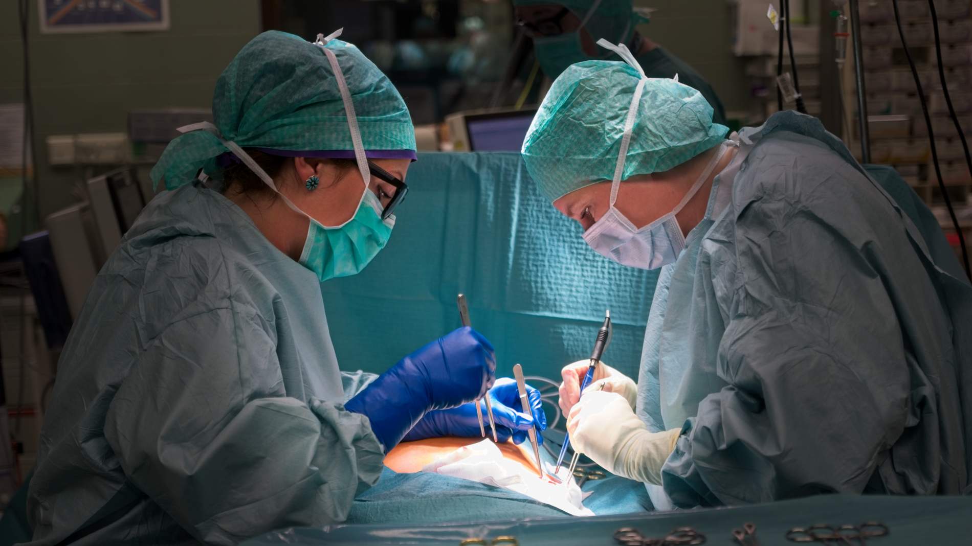 OP-Scenen fotografieren wird acuh